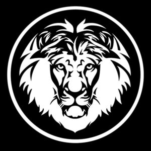 STRAIGHT UP LION - MESH SNAPBACK HAT - BLACK - $J2FC8Y$ Design