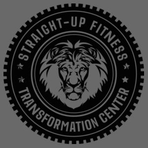 STRAIGHT UP FITNESS LOGO - VINTAGE UNISEX T-SHIRT - PEPPER - B3JD8F Design
