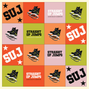 STRAIGHT UP FITNESS - JUMPS - 14X16 TOTE - NATURAL - $EY9HDK$ Design
