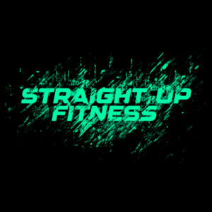 STRAIGHT UP FITNESS - DIGITAL GRUNGE - UNISEX TANK TOP - BLACK - $VWE1BP$ Design