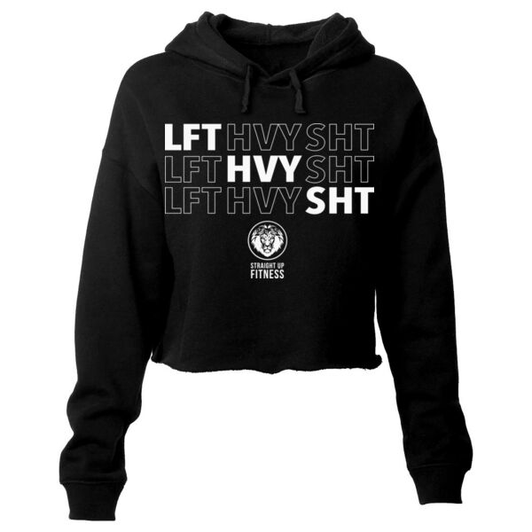 LFT HVY SHT - WOMEN'S CROPPED HOODIE - $9UFRJH$ Thumbnail