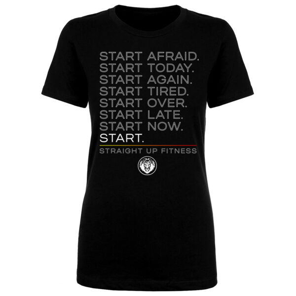 JUST START - WOMEN'S FITTED T-SHIRT - $SMJEA7$ Thumbnail