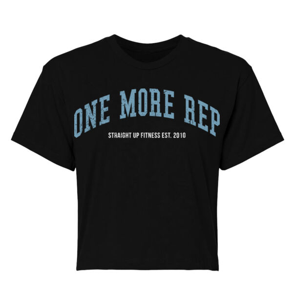 ONE MORE REP - WOMENS' CROP T-SHIRT - $RXGNZ2$ Thumbnail