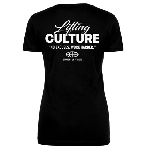 LIFTING CULTURE - WOMEN'S FITTED T-SHIRT - $24RRMR$ Thumbnail