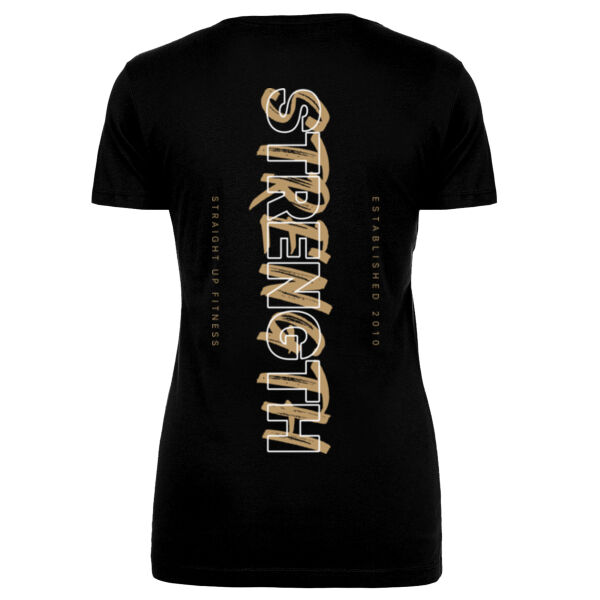 STRENGTH DUALITY - WOMEN'S FITTED T-SHIRT - $GTSRSV$ Thumbnail