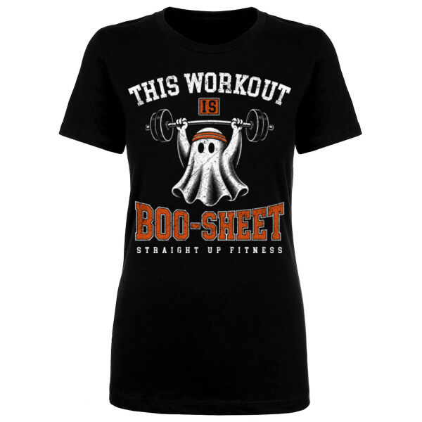BOO-SHEET - WOMEN'S FITTED T-SHIRT Thumbnail